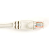 PATCH CORD CAT5E WHT 4FT SNAGLESS BOOT