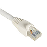 PATCH CORD CAT5E WHT 5FT SNAGLESS BOOT