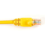 PATCH CORD CAT5E YEL 4FT SNAGLESS BOOT