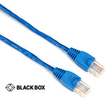 PATCH CORD CAT5E BLU 2FT SNAGLESS BOOT