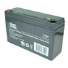 BATTERY LEAD ACID 6V 12AH QTAB 5.94X1.97X3.70IN(LXWXH)