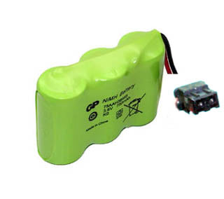 BATTERY NI-MH 3X2/3AA 750MA MIT