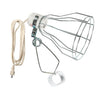 CLAMP LIGHT WITH BULB PROTECTOR 150W 6FT GROUNDED CORD