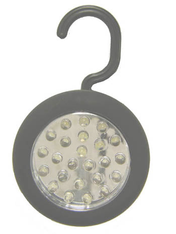 CABINET LIGHT 24 LED W/HOOK AND MAGNET ASSORTED COLOUR
