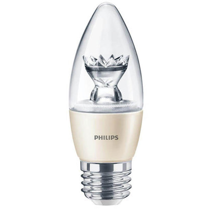 BULB LED B13 E26 SOFT WHITE 4.5W DIMMABLE 120V BLUNT TIP 2700K