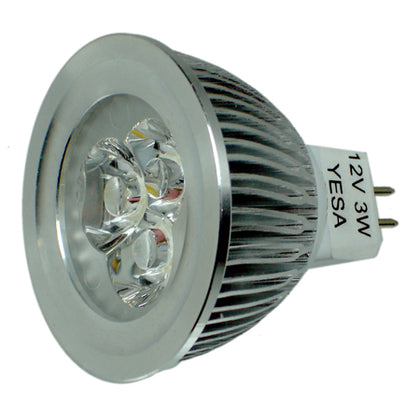 BULB LED MR16 GU5.3 WARM WHITE 3W 12V REPLACES 35W