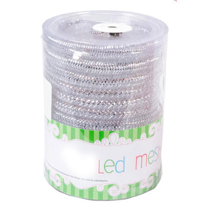 LED 24 MESH TUBE LIGHT W/TIMER ASSORTED INDOOR NEED 3AAA BATTER
