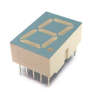 DISPLAY 7SEG 1CH GRN CA 14MM