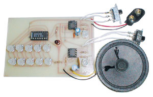 SOUND SYNTHESIZER 10-NOTES