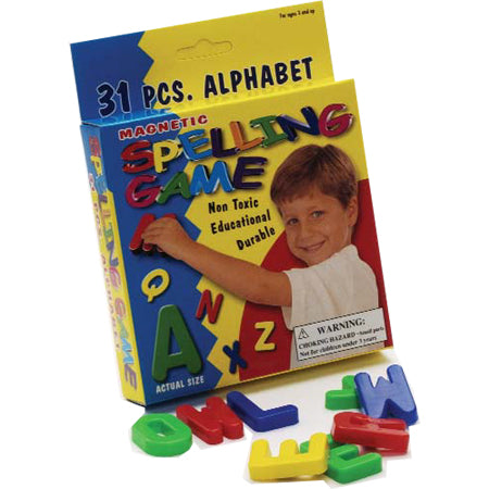 MAGNETIC LETTERS SPELLING GAME 31 PIECE ALPHABETS