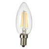 BULB LED C35 E12 WARM WHITE 4W DIMMABLE 120V CANDLE
