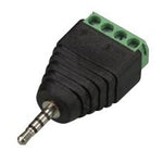 AUDIO PL 2.5 STEREO TO 4P SCREW TERMINAL