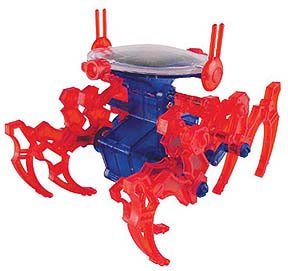 SOLAR POWERED WALKING SPIDER KIT APPROX. 50 PCS KIT
