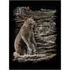 COPPER ENGRAVE GRIZZLY BEARS