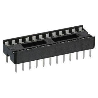 IC SOCKET DW 24 TIN 7.62MM HP WI
