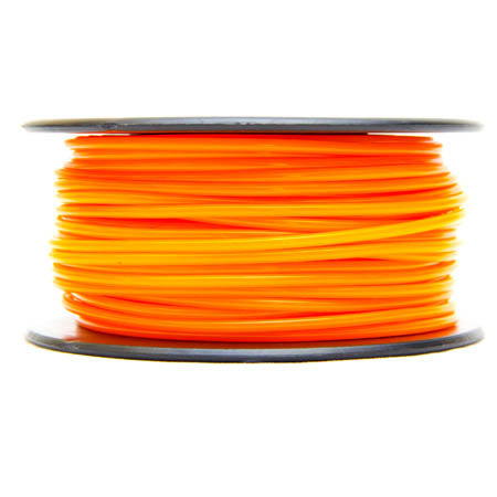 3D FILAMENT ABS ORANGE 3MM 0.5KG 1.25IN CENTER HOLE