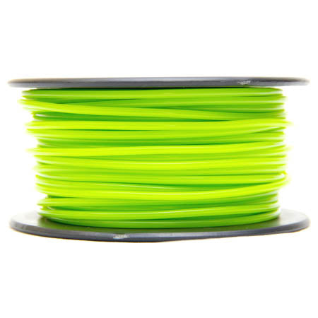 3D FILAMENT ABS LIME 3MM 0.5KG 1.25IN CENTER HOLE