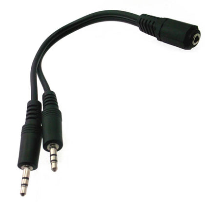 AUDIO CABLE 3.5STERPLX2-STERJK