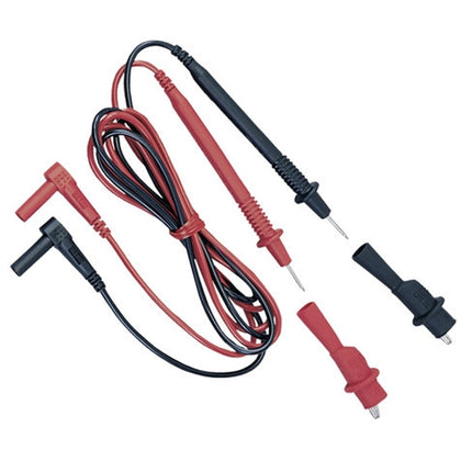 TEST LEAD SET RA W/ALLGTR CLIPS RED & BLK 10A 600V CAT IV