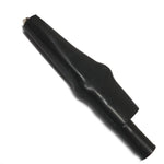 ALLIGATOR CLIP 52MM BLK STD FULLY INSULATED