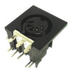 DIN JACK 5POS PCRA PLASTIC 180DE