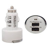 USB CAR CHARGER DUAL 5VDC@2.1A 5VDC@1A
