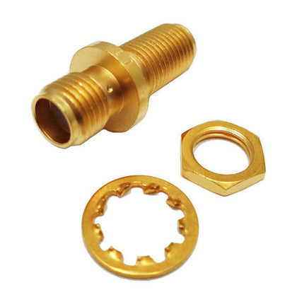 SMA COUPLER JACK-JACK CHMT GOLD