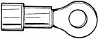RING TERM YEL 1/2IN 12-10AWG ID-13MM OD-19MM