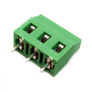 TERM BLOCK 3P PCST 7.5MM 11.2MM WIDE GREEN 15A/300V 12-30AWG