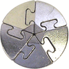 SPIRAL PUZZLE-HANAYAMA CAST. METAL LEVEL 5