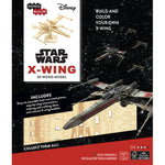 STAR WARS X-WING 3D WOOD MODEL