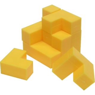 IMPUZZABLES CUBE PUZZLES 6 COLOURS