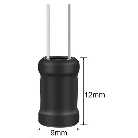 INDUCTOR 10MH RDL 9X12MM 5MM LS I-SHAPED