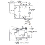 RELAY DC 24V 2P1T 25A 6P SCREW OPEN 25A/240VAC