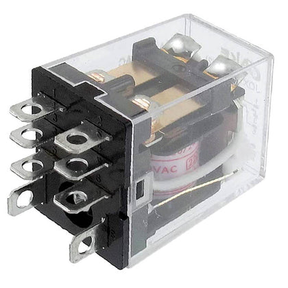 RELAY AC 24V 2P2T 13A 8P SOL/SKT 13A/240VAC/24VDC