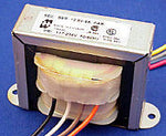 TXFR 6.3VCT .6A OR 3.15 1.2A CHMT IP 117/234V W/WIRES