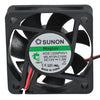 FAN DC 12V 2X1INCH 1.3W WITH 2 WIRES