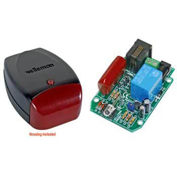 PHONE RING DETECTOR WITH RELAY OUTPUT INCLUDES ENCLOSURE