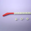 WIRE MARKER SNAP ON 18-16AWG RED LEGEND 9