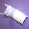 RACEWAY INSIDE ELBOW 1.5X.5IN WHITE OUTDOOR SMOOTH MOLD