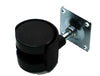 CASTER PLASTIC 1.5IN DUAL WHEEL METAL BASE 1.6X1.6IN