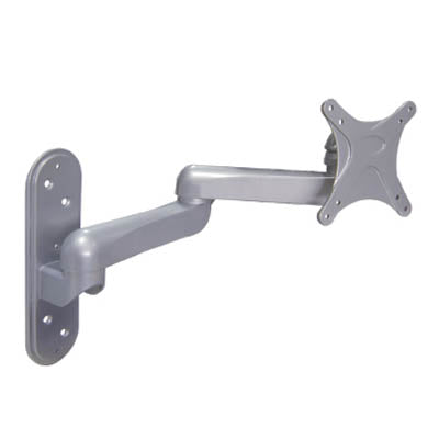 TV WALLMOUNT 10-23IN TILT/SWING FLAT PANEL 33LB BLACK