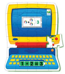 JIGSAW PUZZLE ALL ABOUT MATH INTERACTIVE 30 PC FLOOR PUZZLE