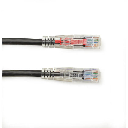 PATCH CORD CAT5E BLK 3FT LOCKABLE CABLE