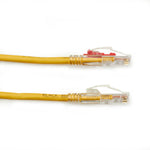 PATCH CORD CAT5E YEL 7FT LOCKABLE CABLE