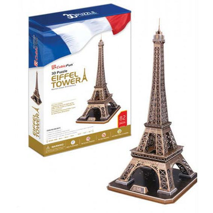EIFFEL TOWER LARGE-3D PUZZLE 82 PCS