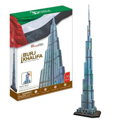 BURJ KHALIFA-3D PUZZLE 136PCS