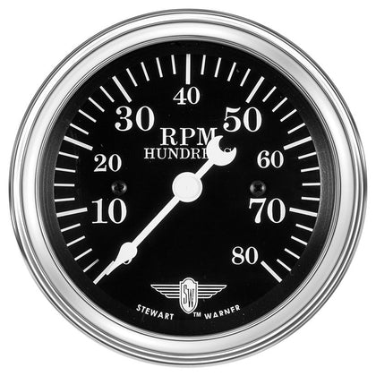 TACHOMETER 3 3/8IN DIA 0-8000RPM