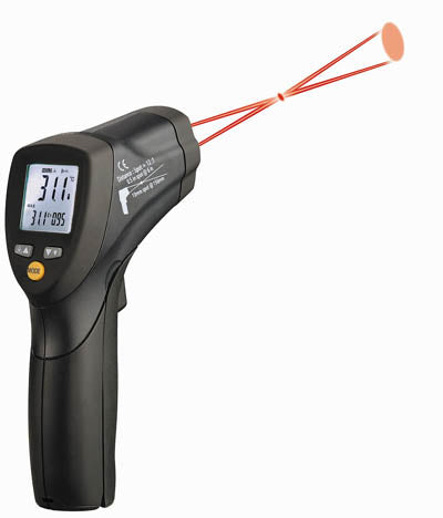 THERMOMETER INFRARED -50 TO 550C/DUAL LASER SIGHTING