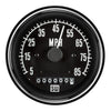 SPEEDOMETER 3 3/8IN DIA 5-85MPH